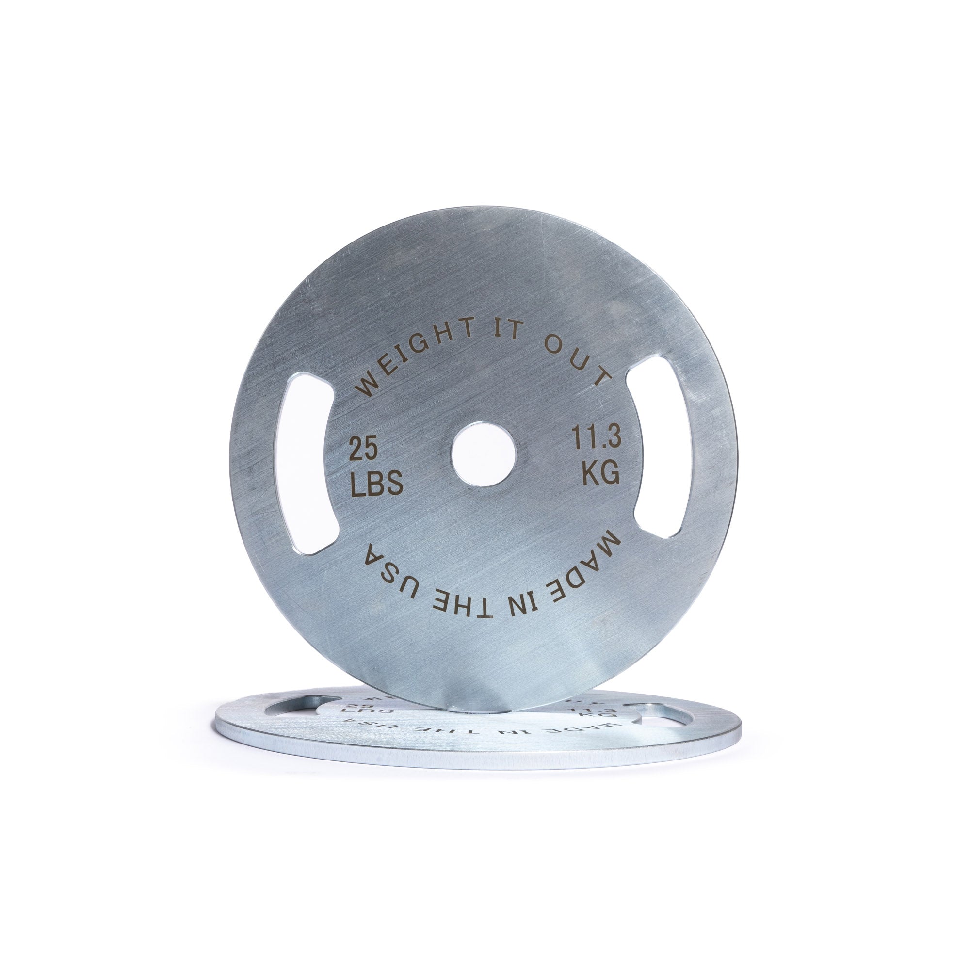 Pre-Order Only: Custom Engraved Solid Steel Calibrated Weight Plate Pairs American Made