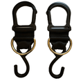 8-Inch Hook Straps (Pair) - Compatible with Squat Harness V4 & V3
