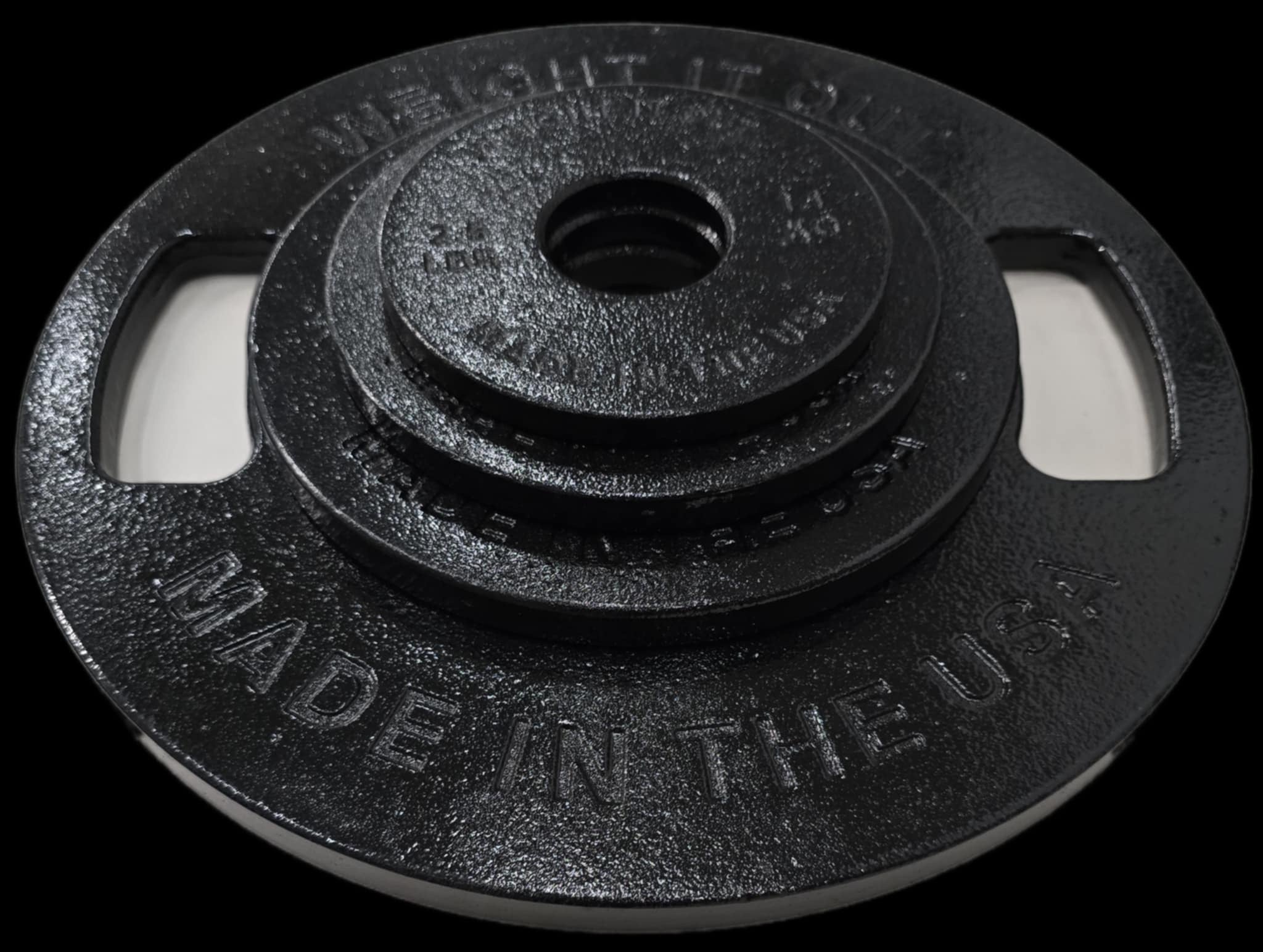 Cast Iron Machined Weight Plate Sets