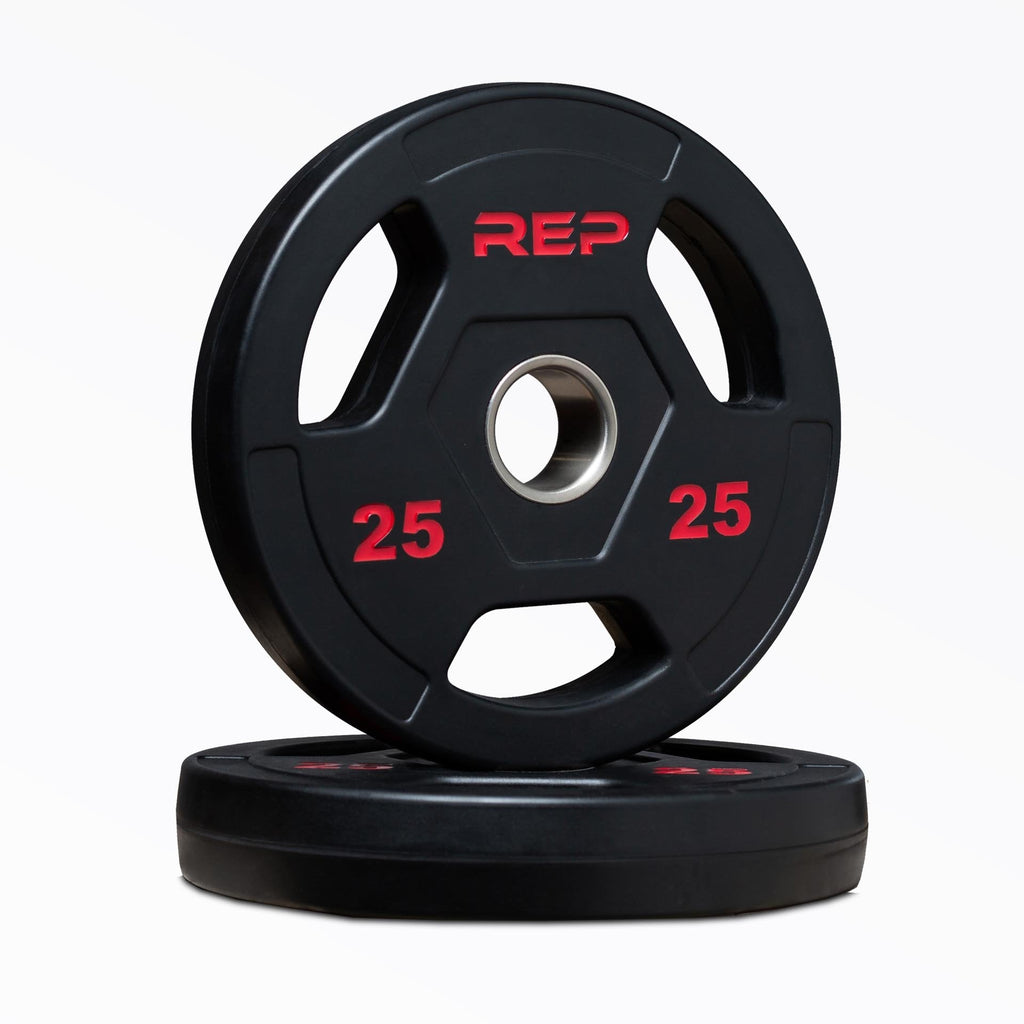 Rubber Coated Olympic Plates