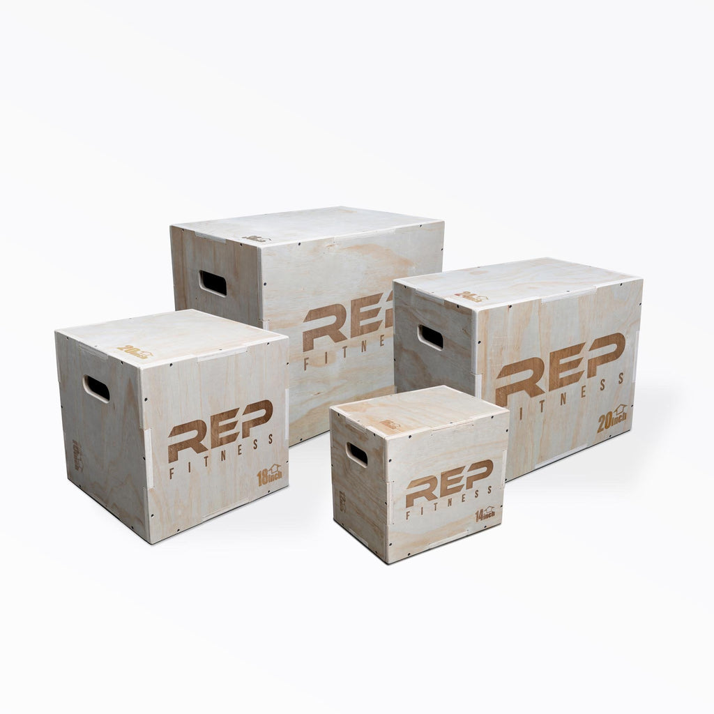 3-in-1 Wood Plyo Boxes