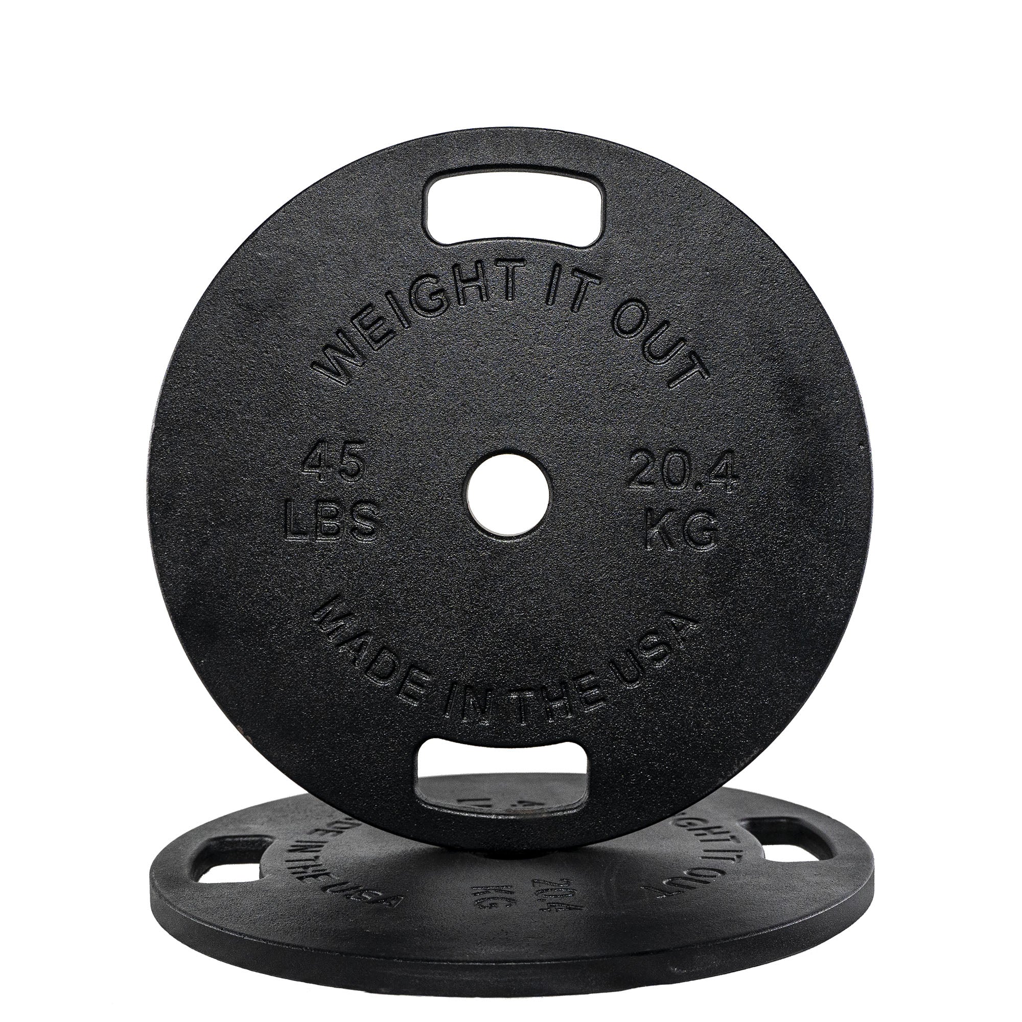 Cast Iron Machined Weight Plate Pairs